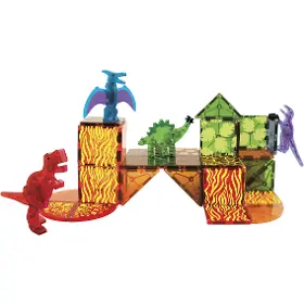 Magnetická stavebnice - Magna-Tiles MT-22840 Magnetická stavebnice Dino 40 ks - 1