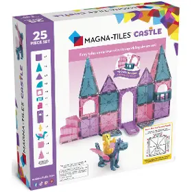 Magnetická stavebnice - Magna-Tiles MT-242025CA Magnetická stavebnice Castle 25 ks - 9