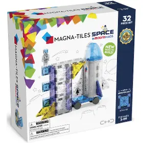 Magnetická stavebnice - Magna-Tiles MT-242032SP Magnetická stavebnice Space 32 ks - 8