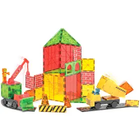 Magnetická stavebnice - Magna-Tiles MT-242050TR Magnetická stavebnice Builder XL Trucks 50 ks - 2