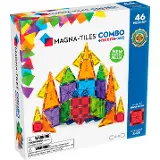 Magna-Tiles MT-244046COM Magnetická stavebnice Combo 46 ks