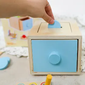 Motorické hračky - EDUkid EK090319 Montessori box 4v1 - 7