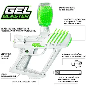 Dětské zbraně - Gel Blaster Surge Ready-to-Blast - 5
