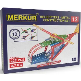 Stavebnice - Merkur 013 Vrtulník - 5