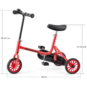 Tříkolka - Merkur Pája Red - 2