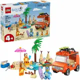 LEGO ® 11202 Bluey a rodinný výlet autom na pláž