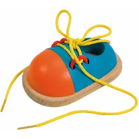 Motorické hračky - Woody Šněrovací botička - 1