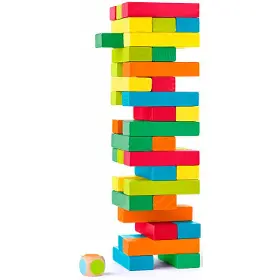 Společenské hry - Woody Tower Tony colored - 2