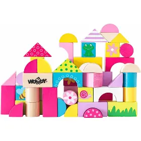 Kostky - Woody Kostky s potiskem - 1