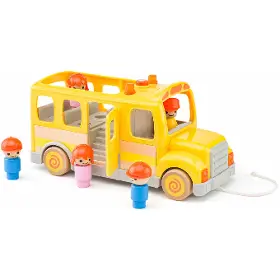 Tahací hračka - Woody Školní autobus se zvuky - 2