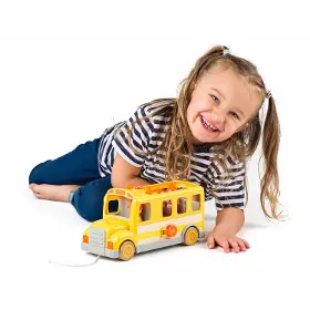 Tahací hračka - Woody Školní autobus se zvuky - 5