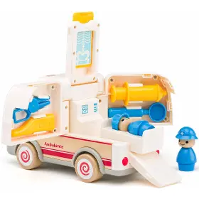 Tahací hračka - Woody Auto ambulance se zvuky - 3