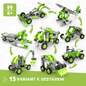 Stavebnice - Engino Creative Builder 15 modelů - 4