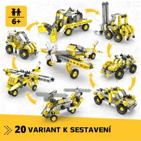 Stavebnice - Engino Creative Builder 20 modelů - 4