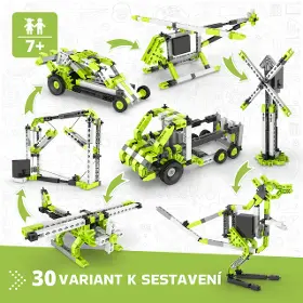Elektronická stavebnice - Engino Creative Builder 30 modelů s motorkem - 4