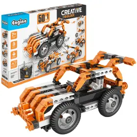 Elektronická stavebnice - Engino Creative Builder 50 modelů s motorkem - 1