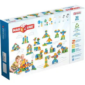 Magnetická stavebnice - Geomag Magicube Shapes 32 dílků - 5
