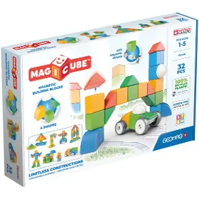Magnetická stavebnice - Geomag Magicube Shapes 32 dílků - 1