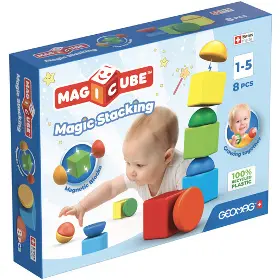 Magnetická stavebnice - Geomag Magicube Stacking 8 dílků - 1