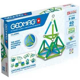 Magnetická stavebnice - Geomag Classic 60 dílků - 1