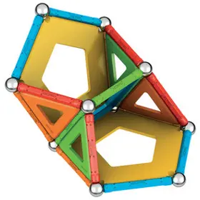 Magnetická stavebnice - Geomag Supercolor 52 dílků - 2