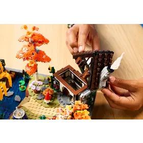 Stavebnice - LEGO ® 11372 Chata a podzimní zahrada - 11