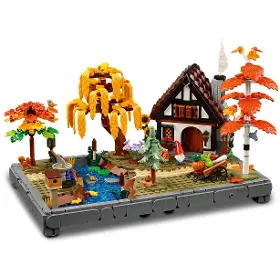 Stavebnice - LEGO ® 11372 Chata a podzimní zahrada - 5