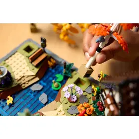 Stavebnice - LEGO ® 11372 Chata a podzimní zahrada - 9