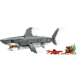 Stavebnice - LEGO ® 31381 Divoký žralok a truhla s pokladem - 4