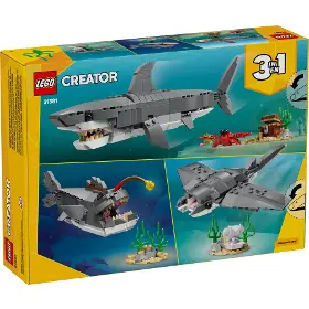 Stavebnice - LEGO ® 31381 Divoký žralok a truhla s pokladem - 11