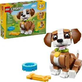 Stavebnice - LEGO ® 31382 Roztomilé zvieratká: Hravé šteniatko - 1