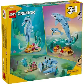 Stavebnice - LEGO ® 31385 Mořští živočichové: Krásní delfíni - 12