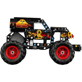 Stavebnice - LEGO ® 42219 Monster Jam™ Grave Digger™ Oheň a ľad - 4