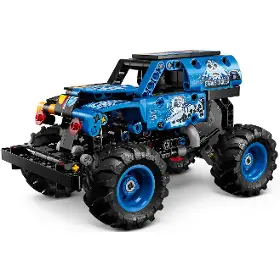 Stavebnice - LEGO ® 42219 Monster Jam™ Grave Digger™ Oheň a ľad - 5