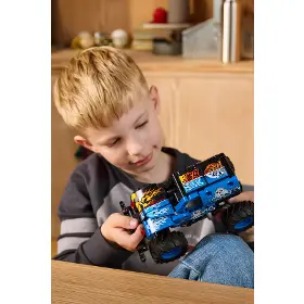 Stavebnice - LEGO ® 42219 Monster Jam™ Grave Digger™ Oheň a ľad - 8