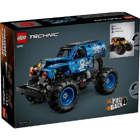 Stavebnice - LEGO ® 42219 Monster Jam™ Grave Digger™ Oheň a ľad - 11