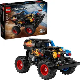 Stavebnice - LEGO ® 42219 Monster Jam™ Grave Digger™ Oheň a ľad - 1