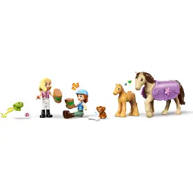 Stavebnice - LEGO ® 42695 Přívěs s koněm a hříbětem - 3