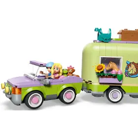 Stavebnice - LEGO ® 42695 Přívěs s koněm a hříbětem - 6