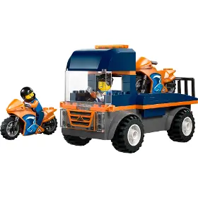 Stavebnice - LEGO ® 60491 Kamion na přepravu motorek - 2