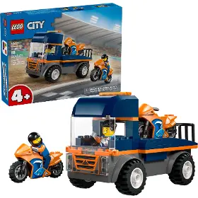 Stavebnice - LEGO ® 60491 Kamion na přepravu motorek - 1