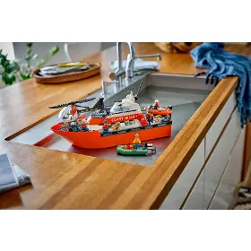 Stavebnice - LEGO ® 60504 Záchranný člun pobřežní hlídky a vrtulník - 10