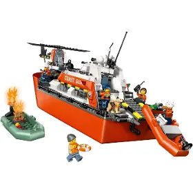 Stavebnice - LEGO ® 60504 Záchranný člun pobřežní hlídky a vrtulník - 4