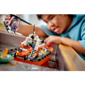 Stavebnice - LEGO ® 60504 Záchranný člun pobřežní hlídky a vrtulník - 8