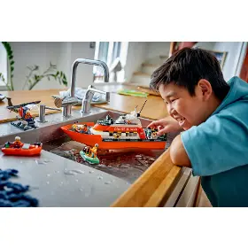 Stavebnice - LEGO ® 60504 Záchranný člun pobřežní hlídky a vrtulník - 9