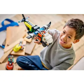 Stavebnice - LEGO ® 60505 Remix: Letadlo, servisní vůz a vznášedlo - 9