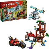 LEGO ® 71857 Súboj nindža vozidiel a domček na strome