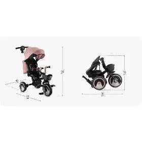 Tříkolka - MoMi IVI Pink - 13