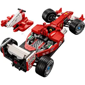 Stavebnice - LEGO ® 11375 Ferrari F2004 a Michael Schumacher - 5