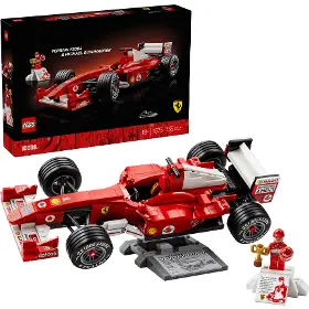 Stavebnice - LEGO ® 11375 Ferrari F2004 a Michael Schumacher - 1